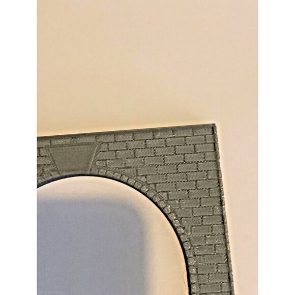 x2 HO Scale Stone Single Train Tunnel Portals - H0 Model Railroad Scenery 4inch - Picture 4 of 4